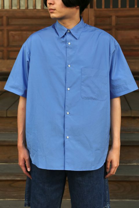 Gpaphpaper Broad Oversized S/S Regular Collar Shirt(GM212-50625B) style.2021.5.22.