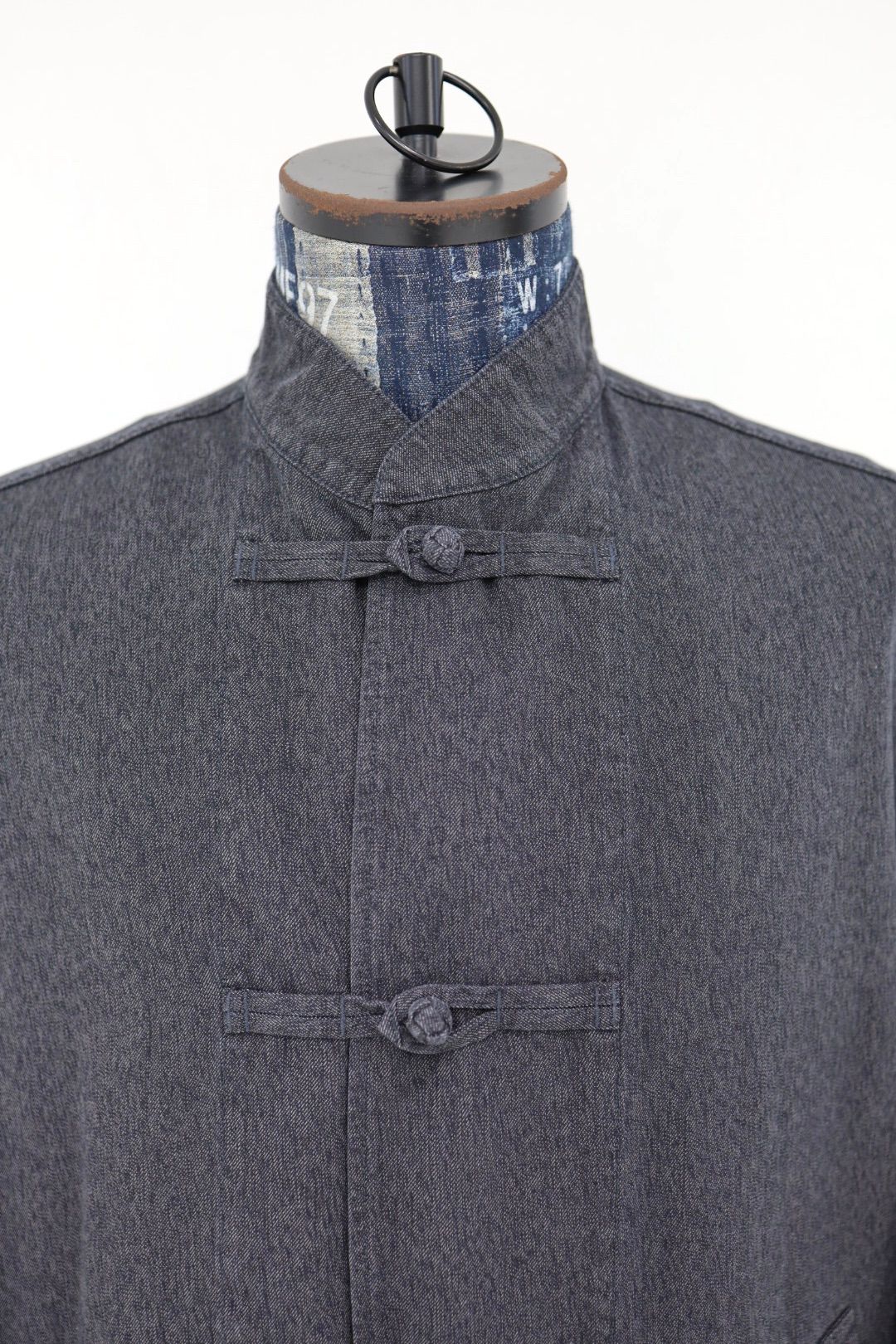 Graphpaper 26SS Sulfur Dyed Gabardine Kung-Fu Jacket(GM261-30200)GRAY☆2月14日(土)発売！