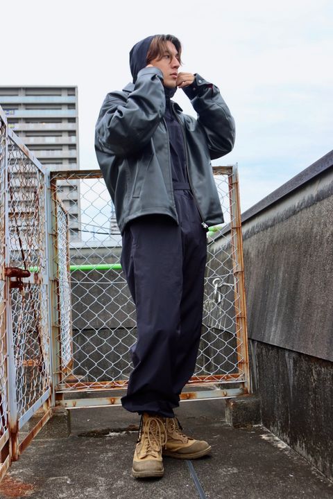 SEDAN ALL-PURPOSE セダンオールパーパス 23AW Synthetic Leather Sports Jacketスタイル