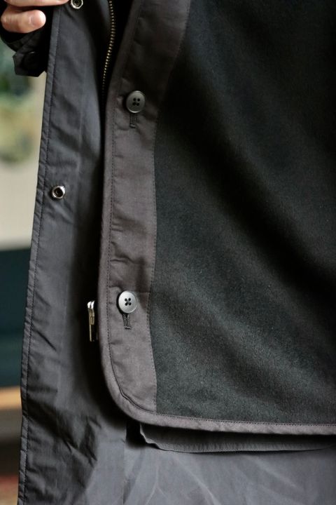 ATON 23AWモッズコートスタイル