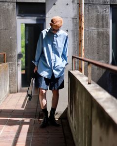 A.PRESSE アプレッセ23SS High Density Weather Cloth Shortsスタイル