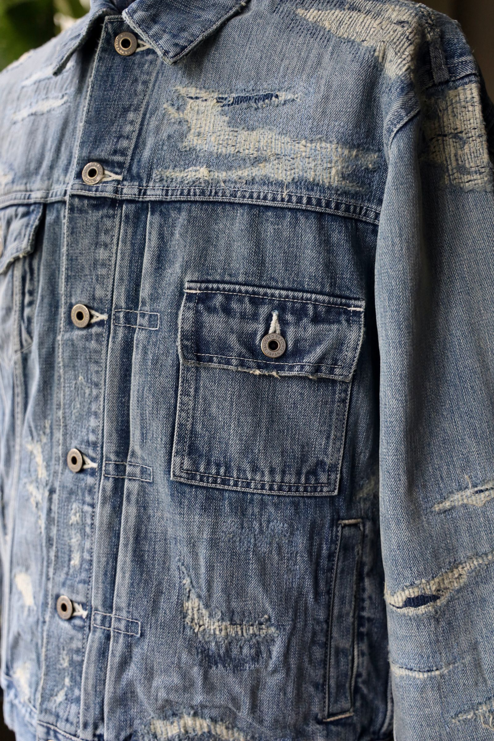 ファンダメンタル デニムジャケット DENIM JACKET 7YR WASH (FA25-JK13H)INDIGO