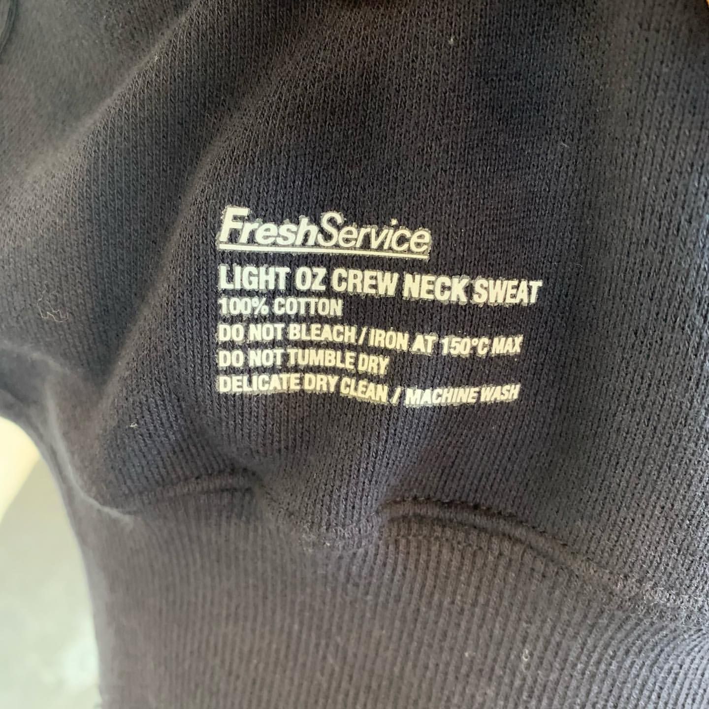 FreshService LIGHT OZ CREW NECK SWEAT style.2022.5.21