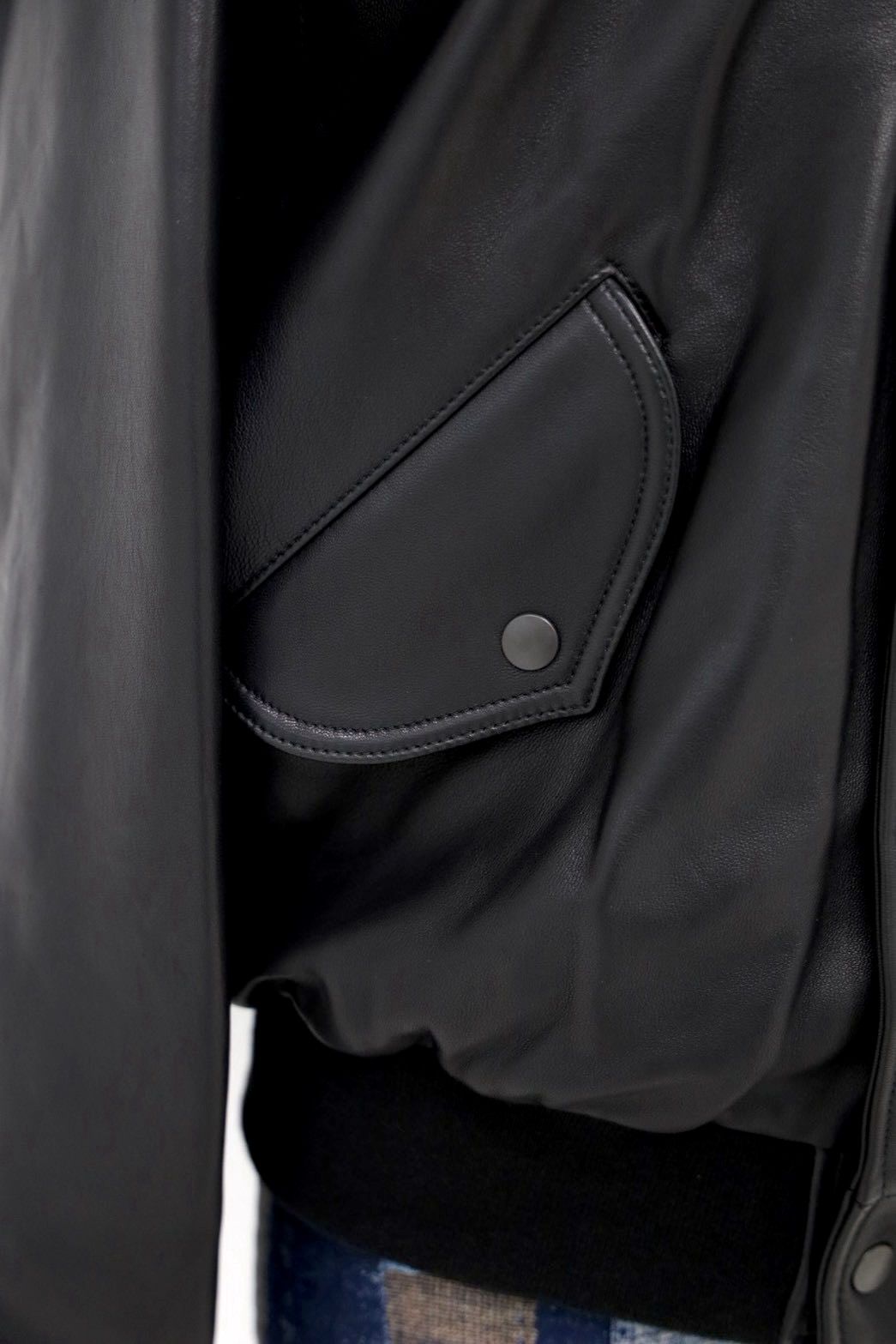 YOKE 26FW Lamb Leather Bomber Jacket(YK26FW01301B)Black★9月19日(土)発売！