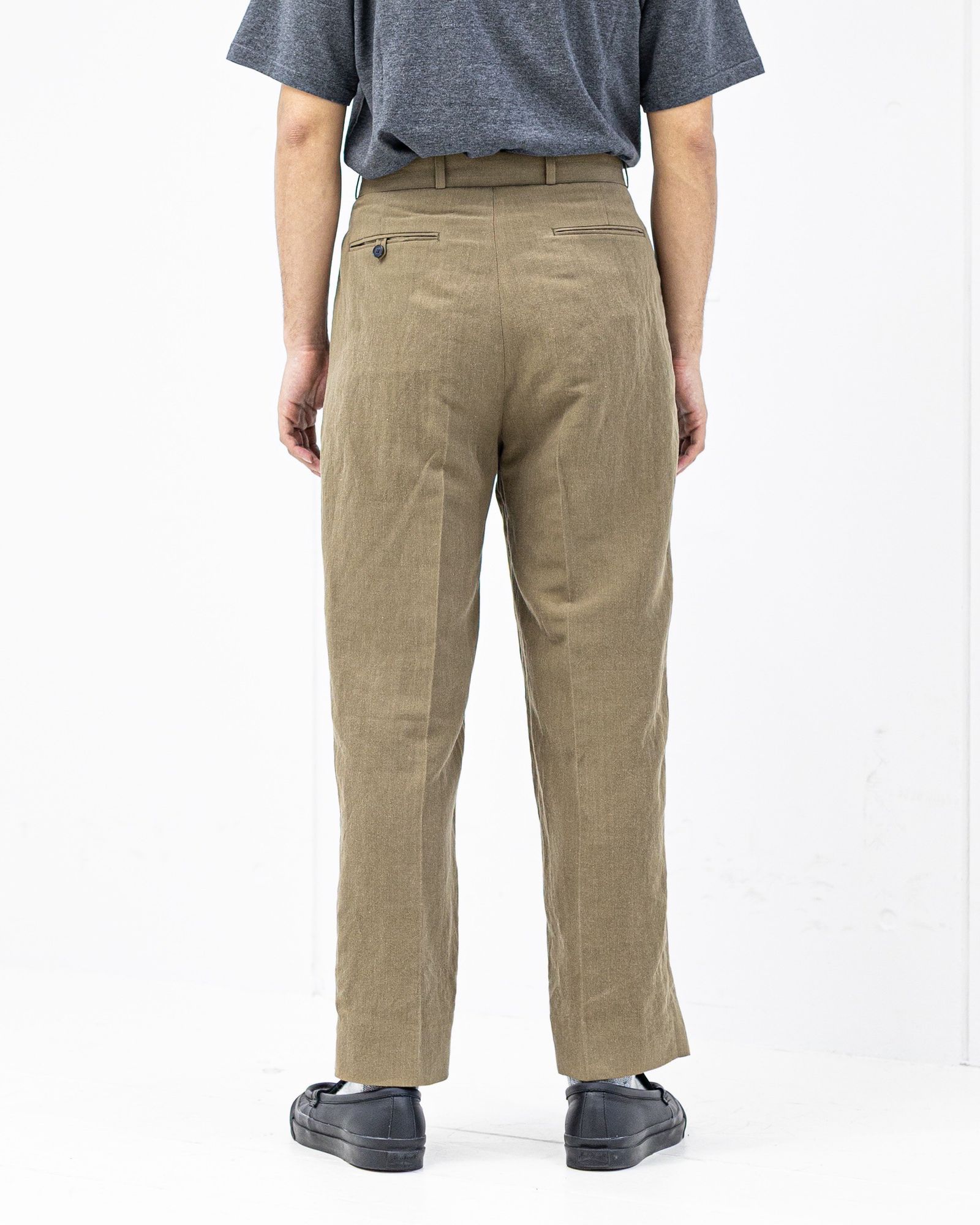 アプレッセ 2026 STYLE1  Linen Rayon Wide Trousers(26SAP-04-16)BEIGE☆4月11日(土)発売！