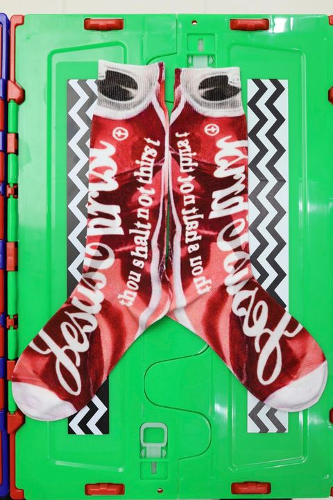 トーキングアバウト ジ アブストラクション 26SS PRINT SOCKS(26SS-AC-003)CCL 新作発売！