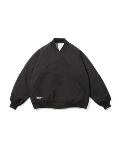 フレッシュサービス 26AW  DOWN FABRIC VARSITY JACKET(FSC263-30050)BLACK☆10月24日(土)新作発売！