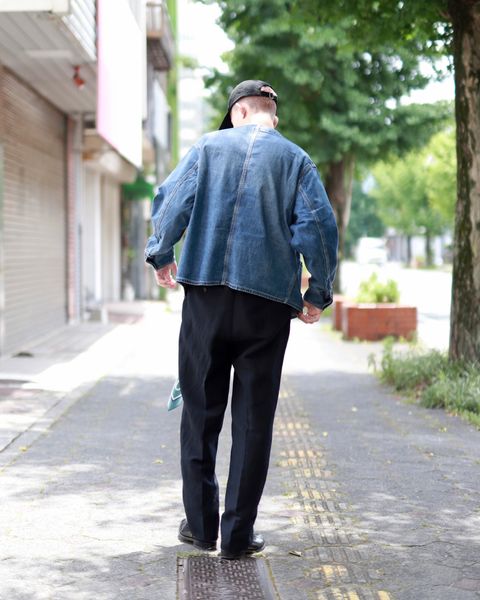 A.PRESSE アプレッセ 23AW Denim Engineer Jacketスタイル