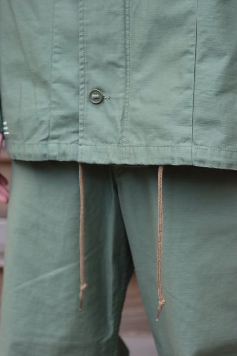 FreshService 22SS BACK SATIN FLIGHT JACKET(FSW-22-CT_25)CACTUS style