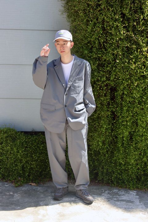 FreshService × HOUYHNHNM コラボセットアップスタイル