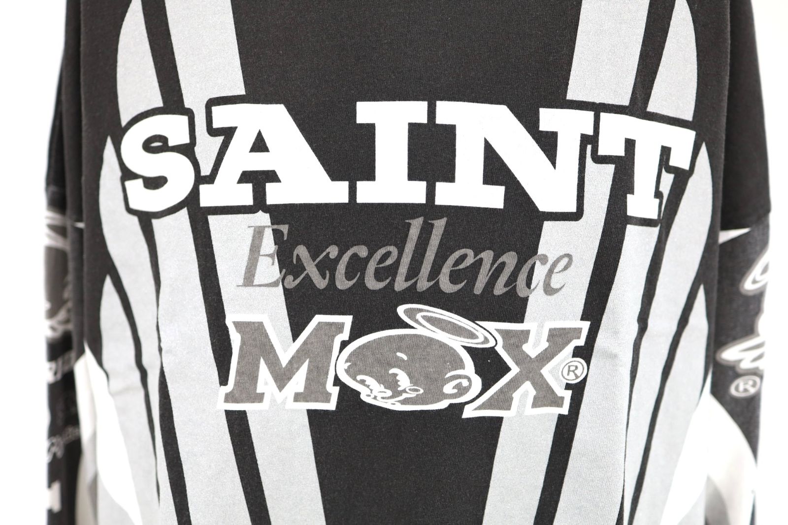 セントマイケル 26SS SAINT MX LS T-SHIRT (SM-MK8-0000-029)BLACK