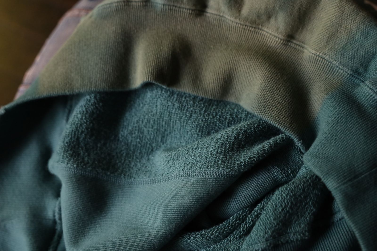 BOW WOW バウワウ CHAIN GANG SWEATSHIRTS AGING(BW242-CGSA)GREEN AGING