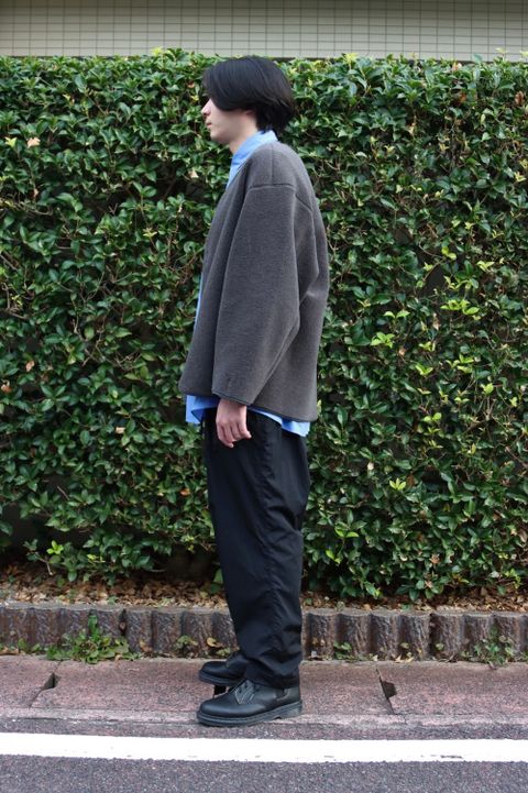 Graphpaper Wool Boa Liner Blouson(GM213-70207) style.2021.10.25.