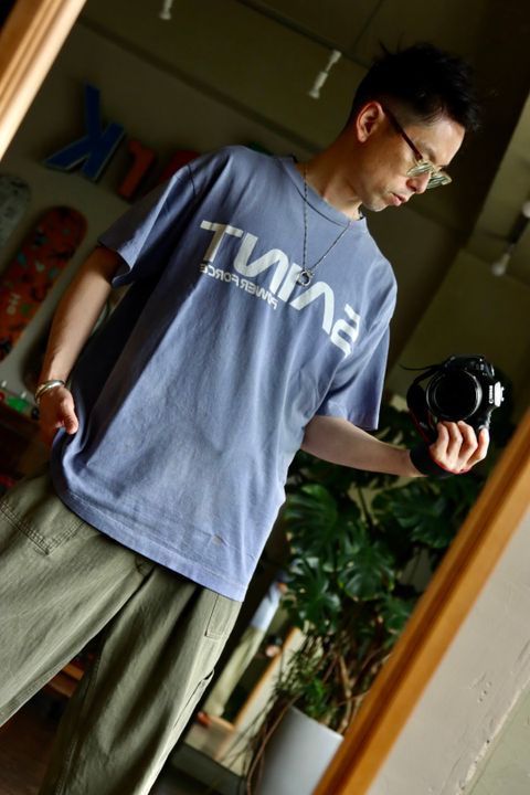 ©SAINT M×××××× 22SS SS M6 TEE SM-S22-0000-026 NAVY style.
