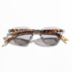 イズネスミュージックサングラス is-ness LARRY SUNGLASSES(BOSTON TYPE)CLEAR-GRAY