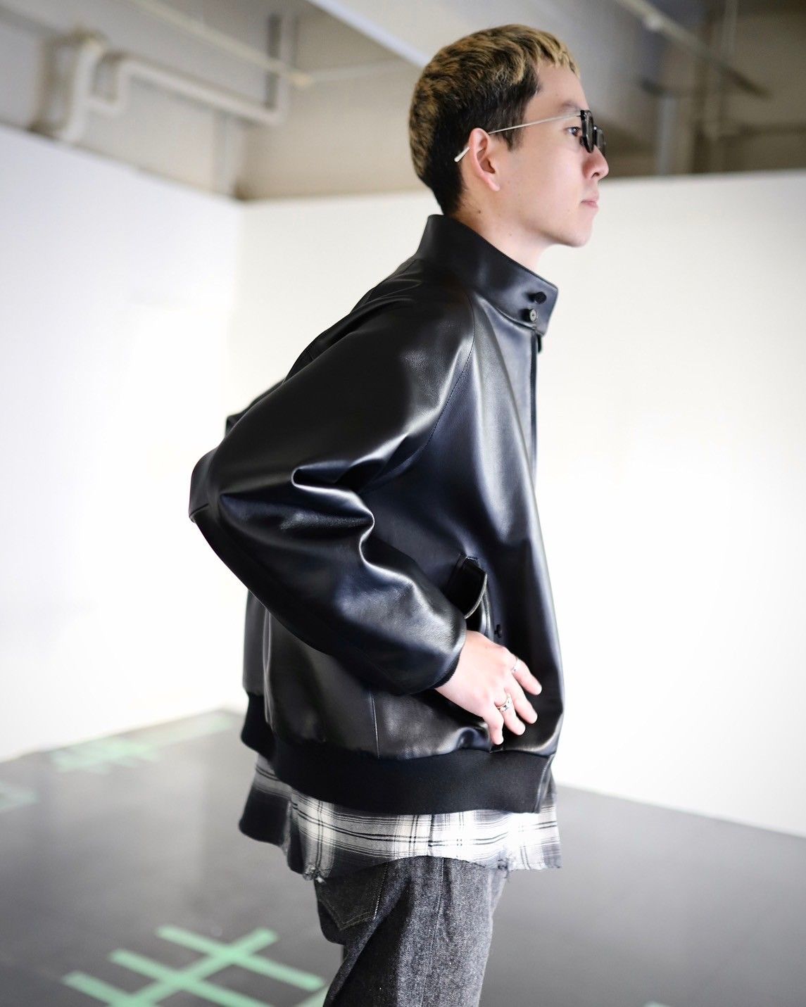 A.PRESSE アプレッセ 2024 Style1 Black Washed Denim Pants A.PRESSE アプレッセ 2024 Style1 Black Washed Denim Pants