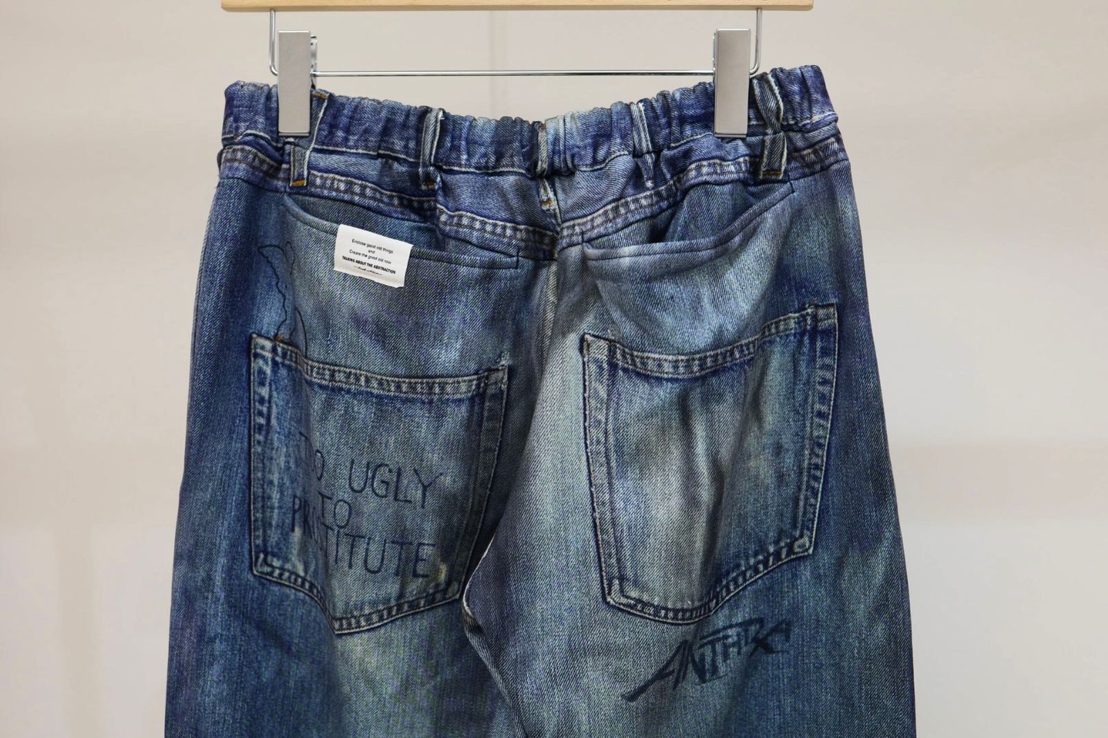 トーキングアバウト ジ アブストラクション 26SS フレアパンツ PRINT FLARE PT(26SS-PT-003)DENIM新作発売！