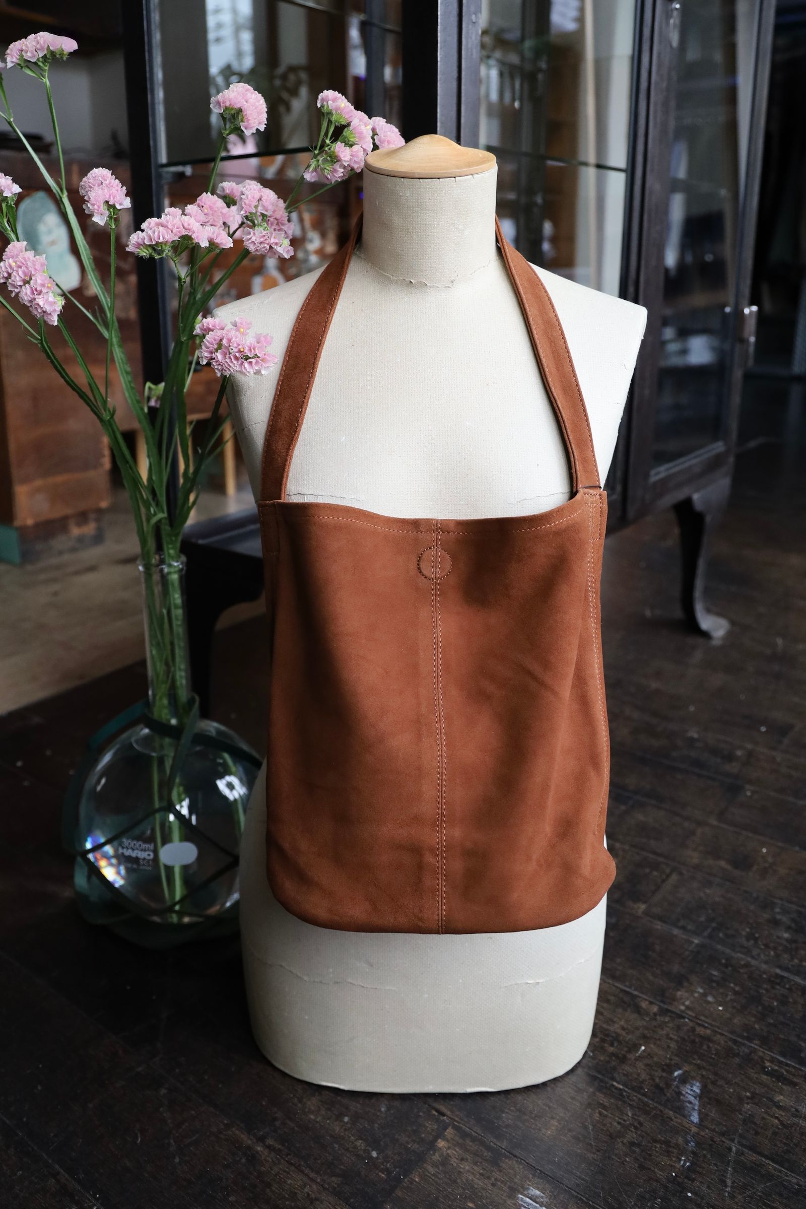 Morphee / モルフェトートバッグ CYLINDER S (CYS-OBR-1 )OIL SUEDE BROWN