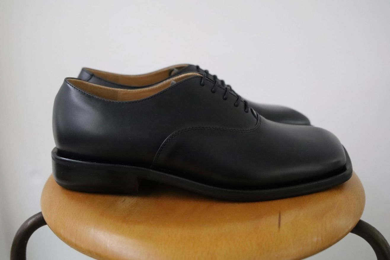 エンダースキーマ 25SA 革靴 bear foot balmoral(xu-s-bfb)black