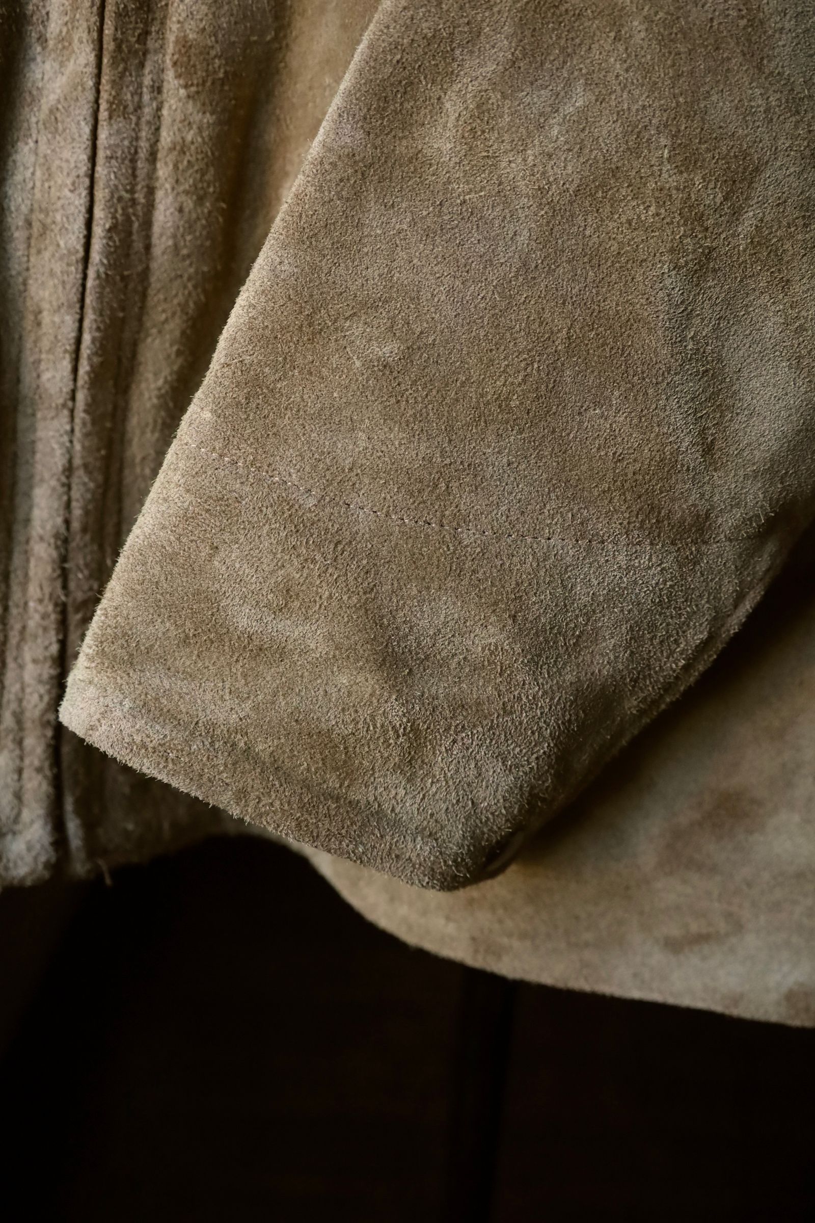 S.F.C 24FW エスエフシーSFC SUEDE CRAFT JACKET(SFCFW24J01)Camel