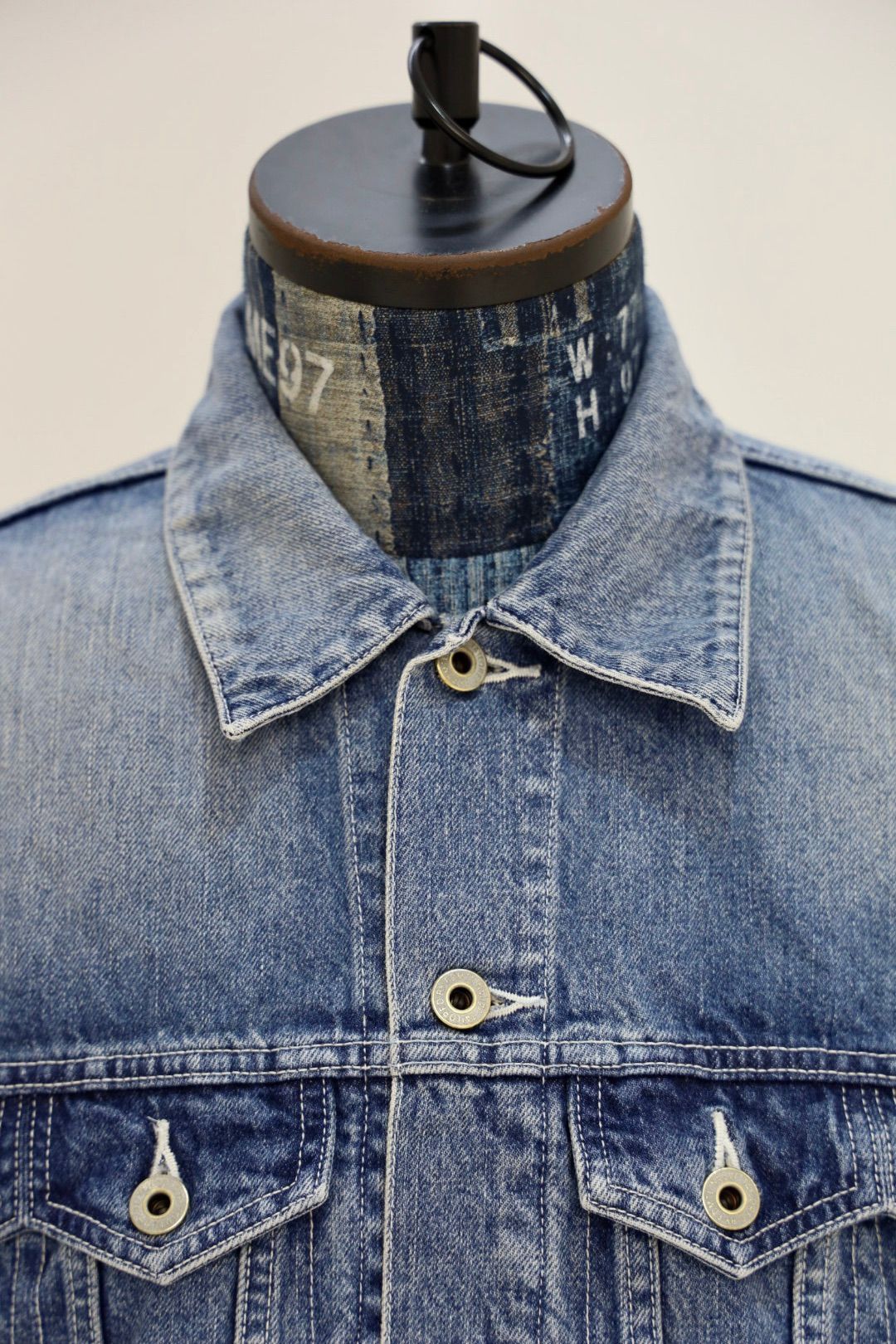 ファンダメンタル デニムジャケット THIRD THIRD JACKET 3YR WASH(FA25JK33U-IND)INDIGO