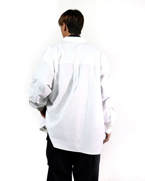 FreshService フレッシュサービスDRY OXFORD CORPORATE L/S B.D.SHIRT"WHITE"スタイル