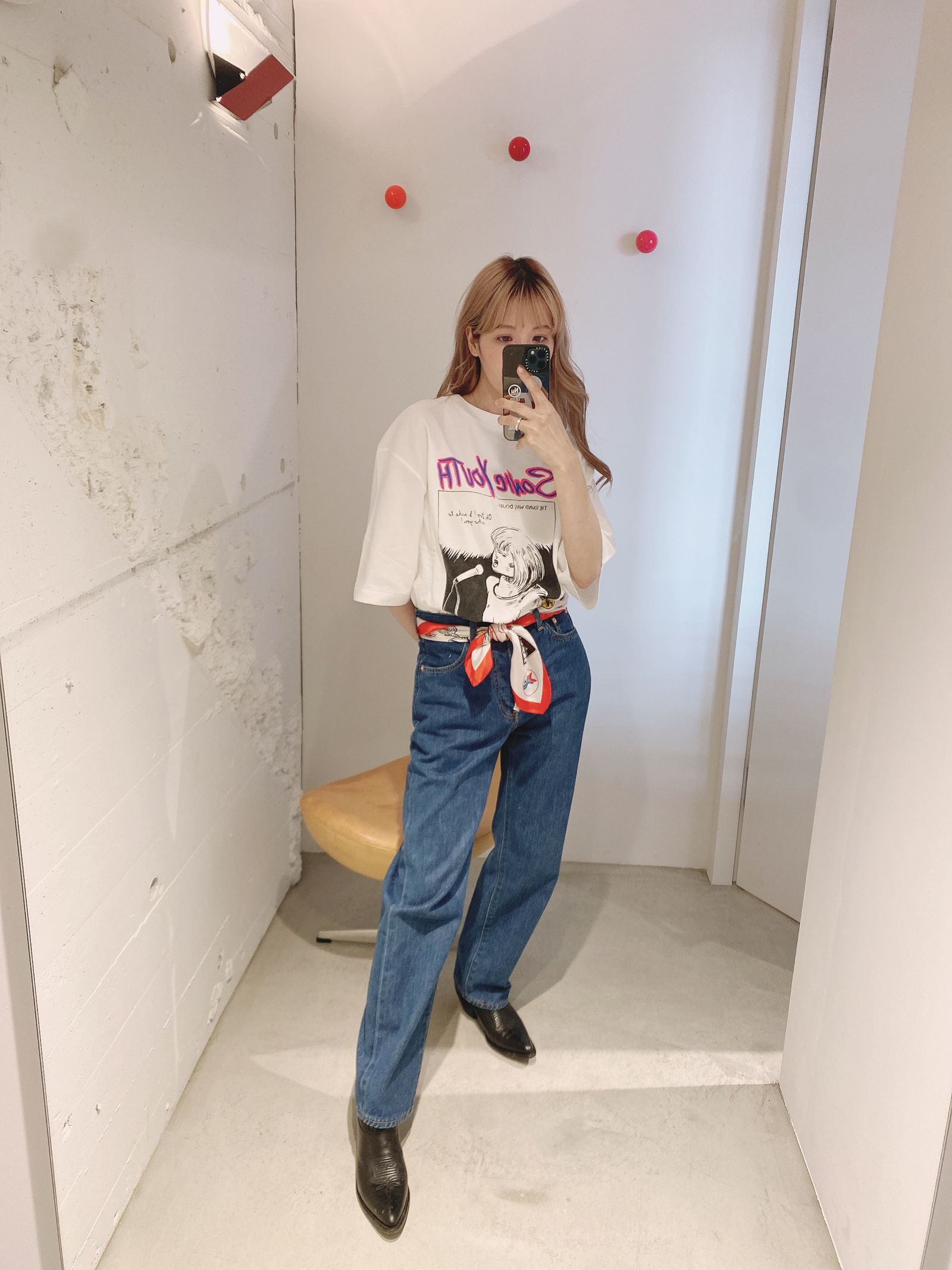 ブラームスルーツストック 新作Echo Print Tee STANDARD style.2024.4.13
