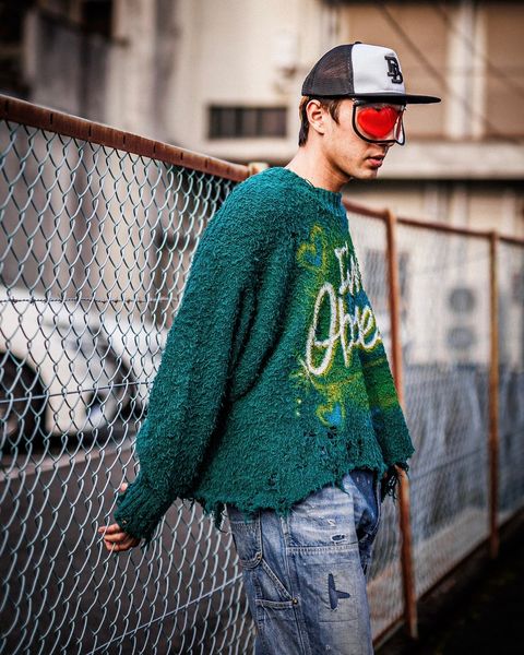 ダブレット AIRBRUSH RECYCLED COTTON PULLOVER 2月8日(土)新作発売！
