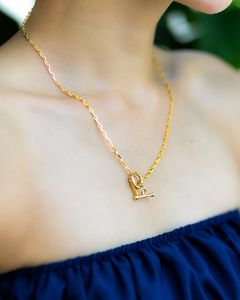 XOLO JEWELRY ネックレス / Solid Anchor Link Necklace (XON047-50G)☆6月21日発売！