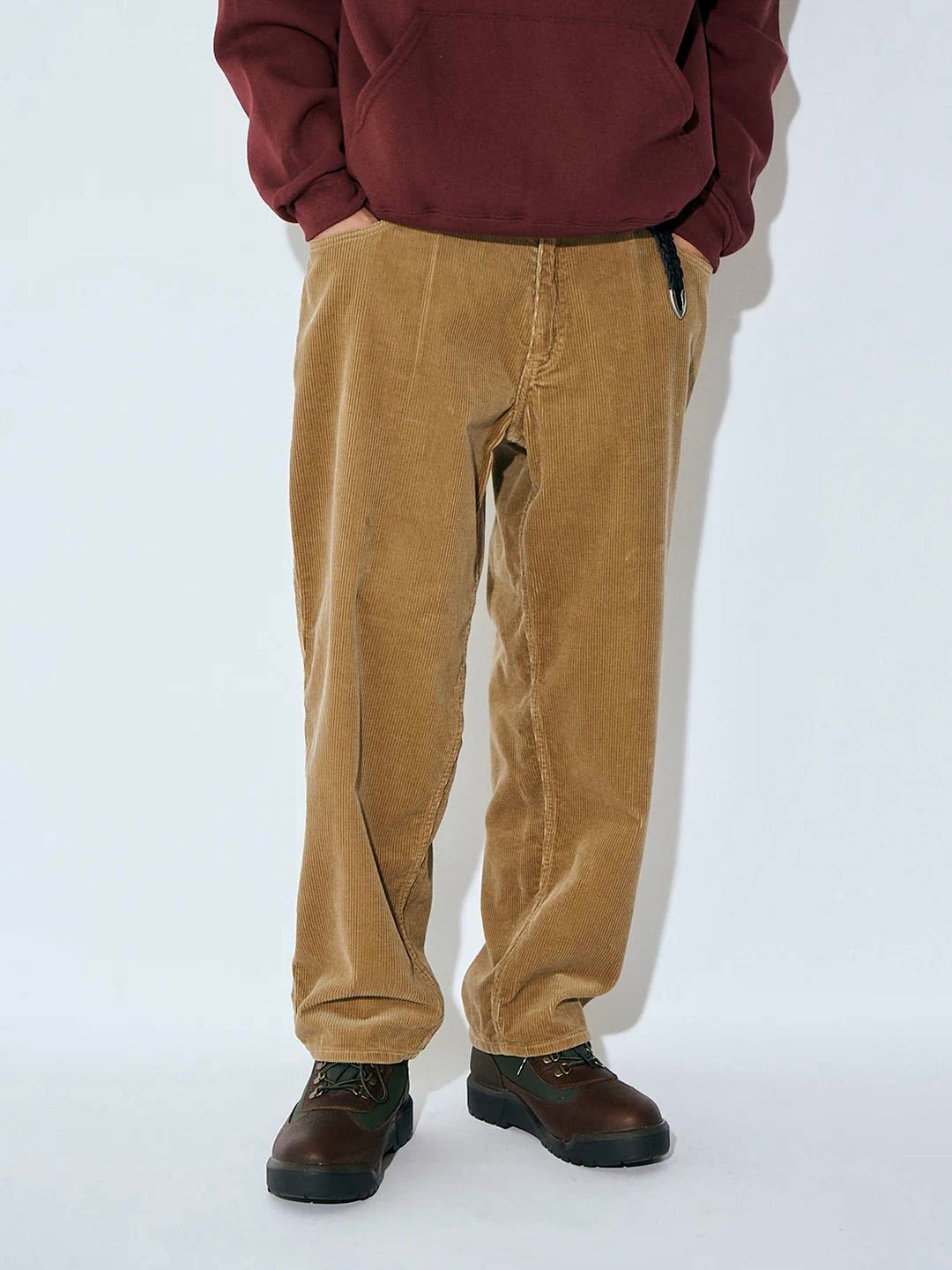 セダンオールパーパス23FW OVAL LOGO CORDUROY PANT(SD23F-PT06)CAMEL