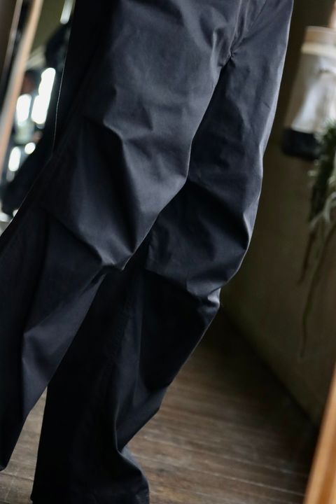 blurhms ROOTSTOCK C/N Oxford Snow Pants"BLACK"スタイル
