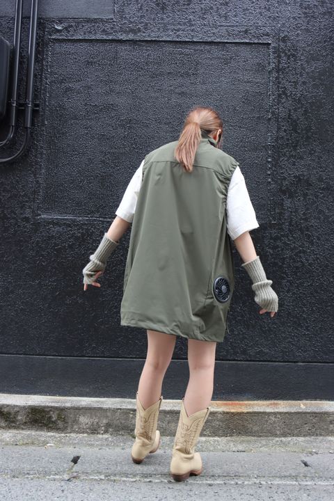 空調服®︎ × FreshService “AIR COOLING VEST FABRIC BY SOLOTEX®︎ stlye.2023.5.28