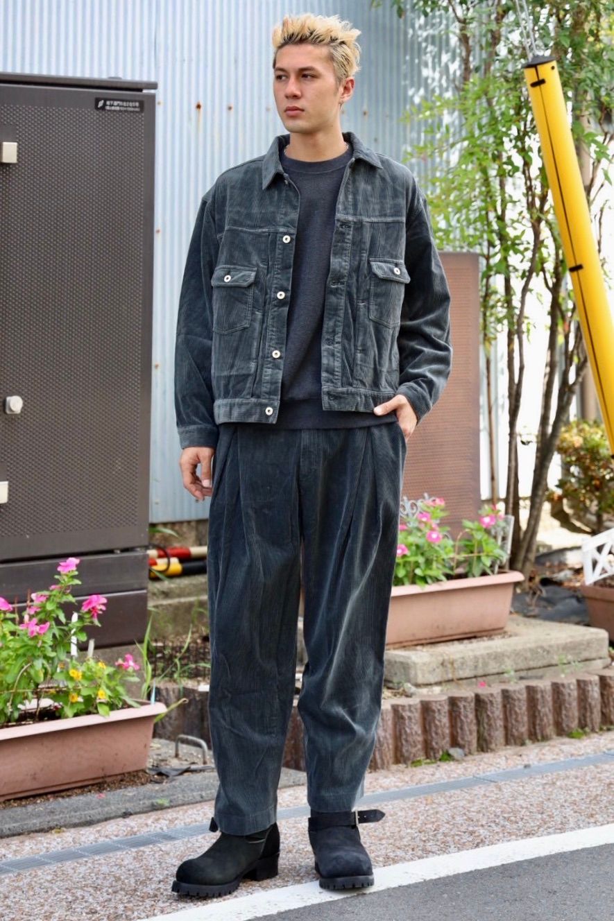 is-ness CORDUROY TRUCKER JACKET 新作発売！