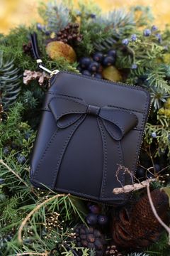 Wallet COMME des GARCONS - コムデギャルソン 財布 Big Bow Full Zip 