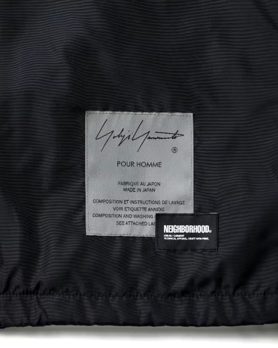 Yohji Yamamoto × NEIGHBORHOOD ウィンドブレーカージャケット(HK-Y91-600-1S26)BLACK★12月5日(金)発売！