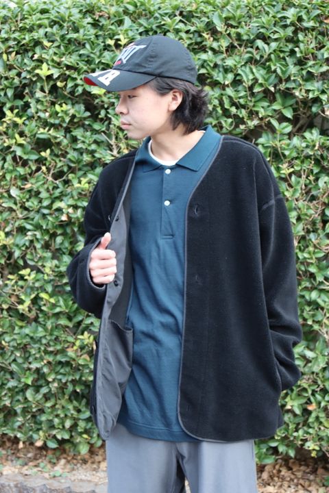 Graphpaper Wool Boa Liner Blouson(GM213-70207) style. 2021.10.20.