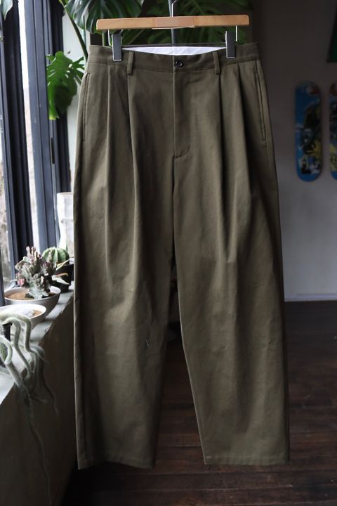 アプレッセ23SSチノ Chino Trousers (23SAP-04-15H)OLIVE