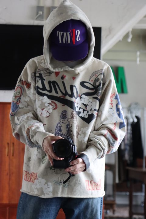 ©SAINT M×××××× HOODIE GRAFFITT.XL style.