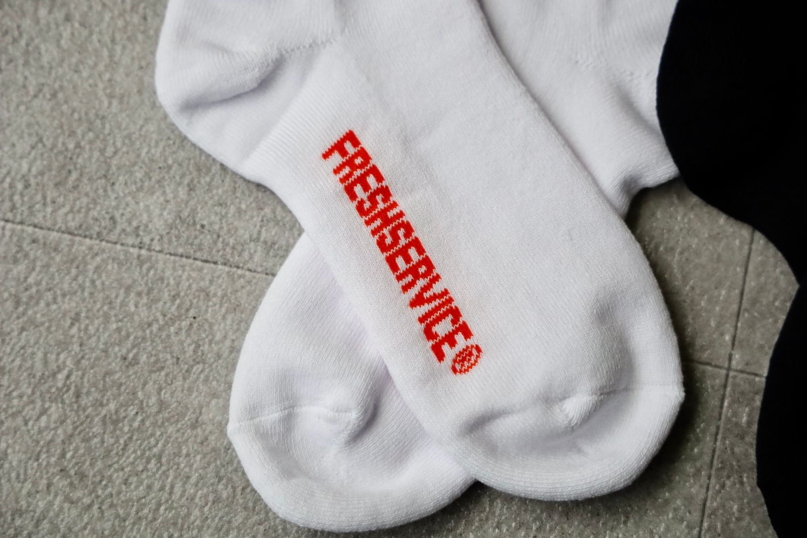 フレッシュサービス AS×FS 2-PACK SOCKS(FSP253-90161AS)WHITE×BLACK☆8月30日(土)発売！