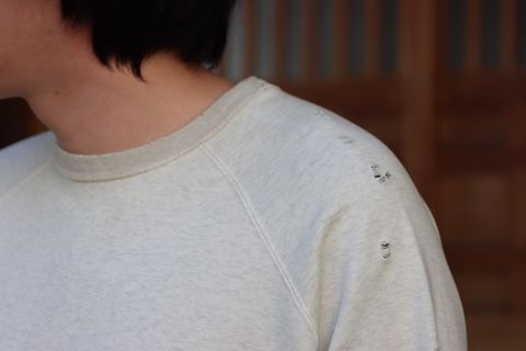 A.PRESSE Vintage Washed Sweat Shirt(22SAP-05-03M)(22SAP-05-02M) style.2022.2.12