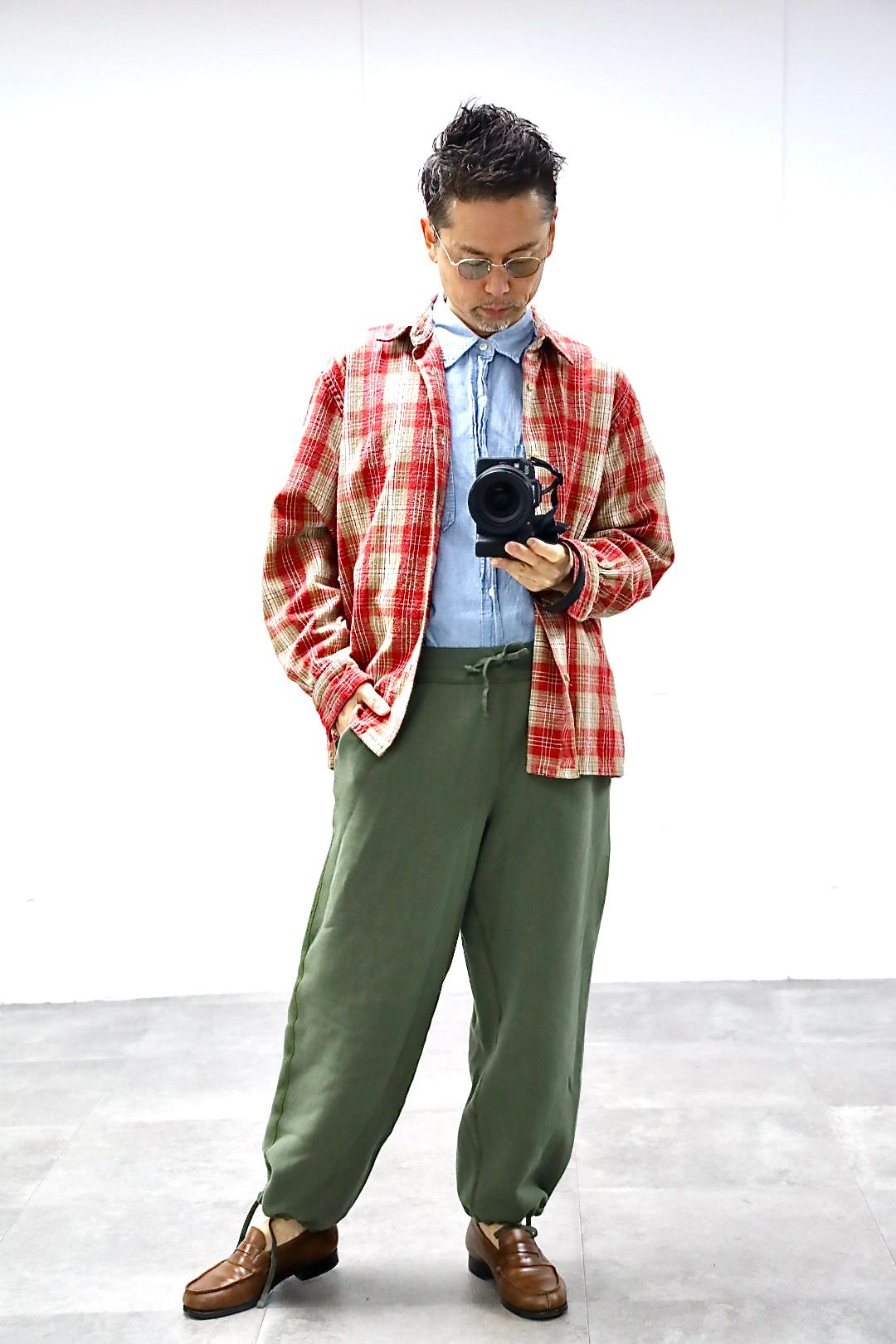 アプレッセ 2026 STYLE1 Vintage Sweat Pants(26SAP-05-18)OLIVE☆2月21日(土)発売！