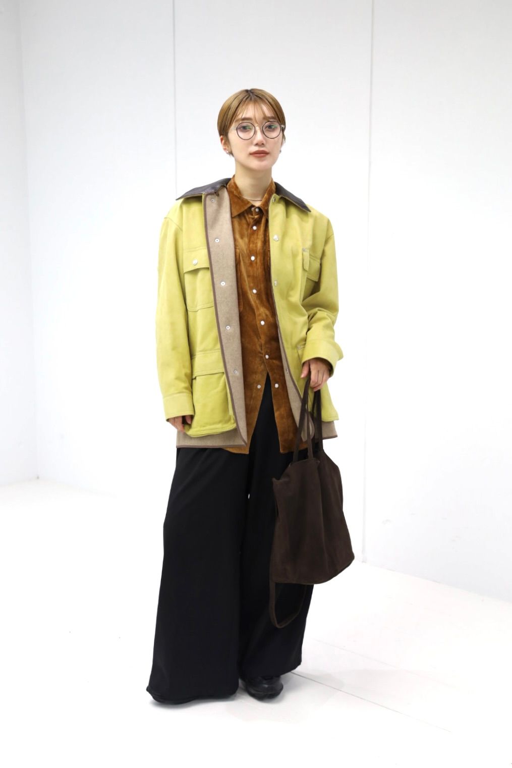 YOKE Nuback Leather Coverall Jacket STYLE.2025.10.28