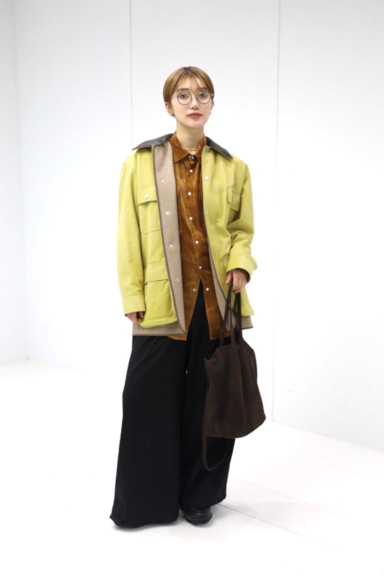 YOKE Nuback Leather Coverall Jacket STYLE.2025.10.28