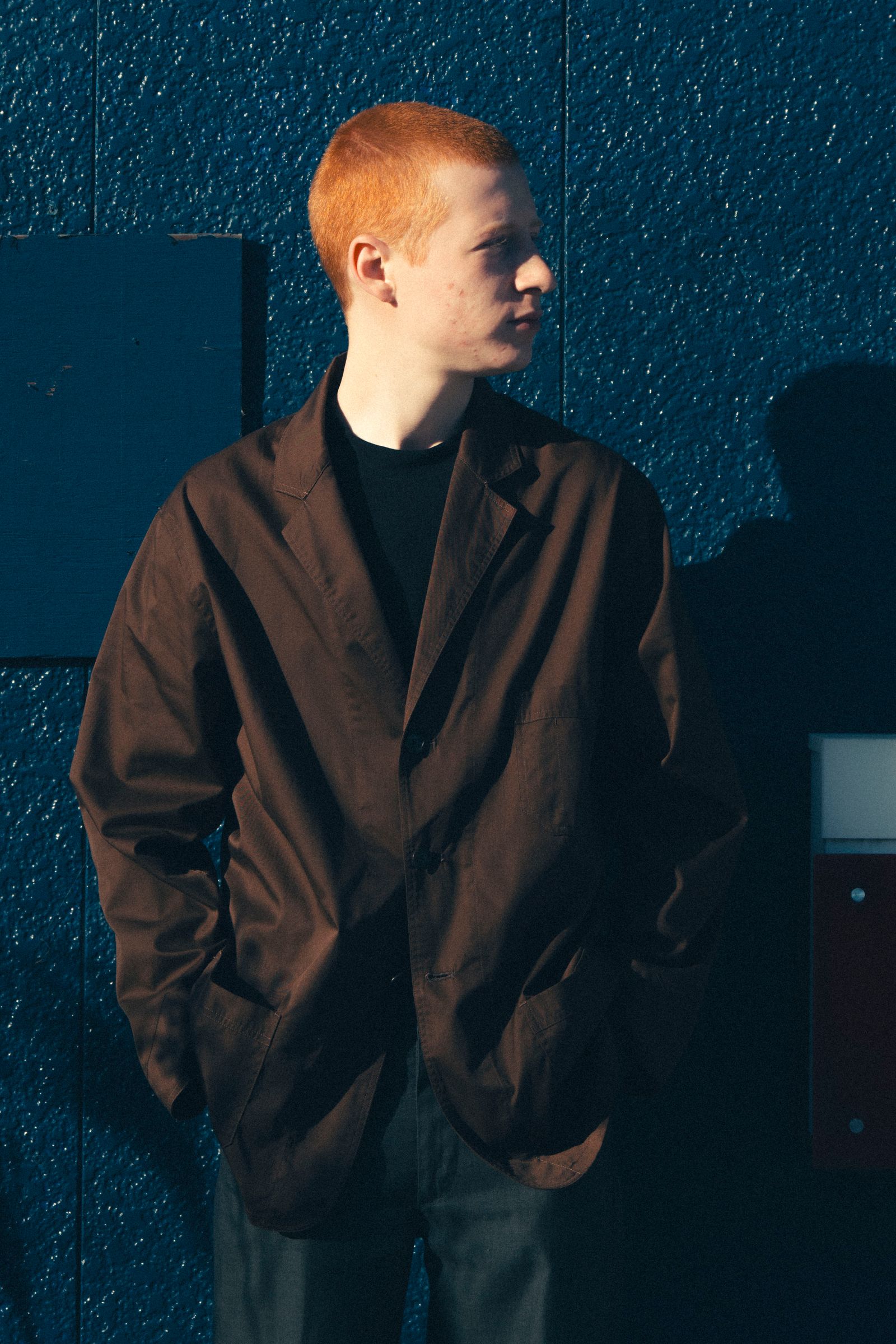 FOUNDOUR - ファウンダ 25SS WORK JACKET(015FD251012)BROWN | mark