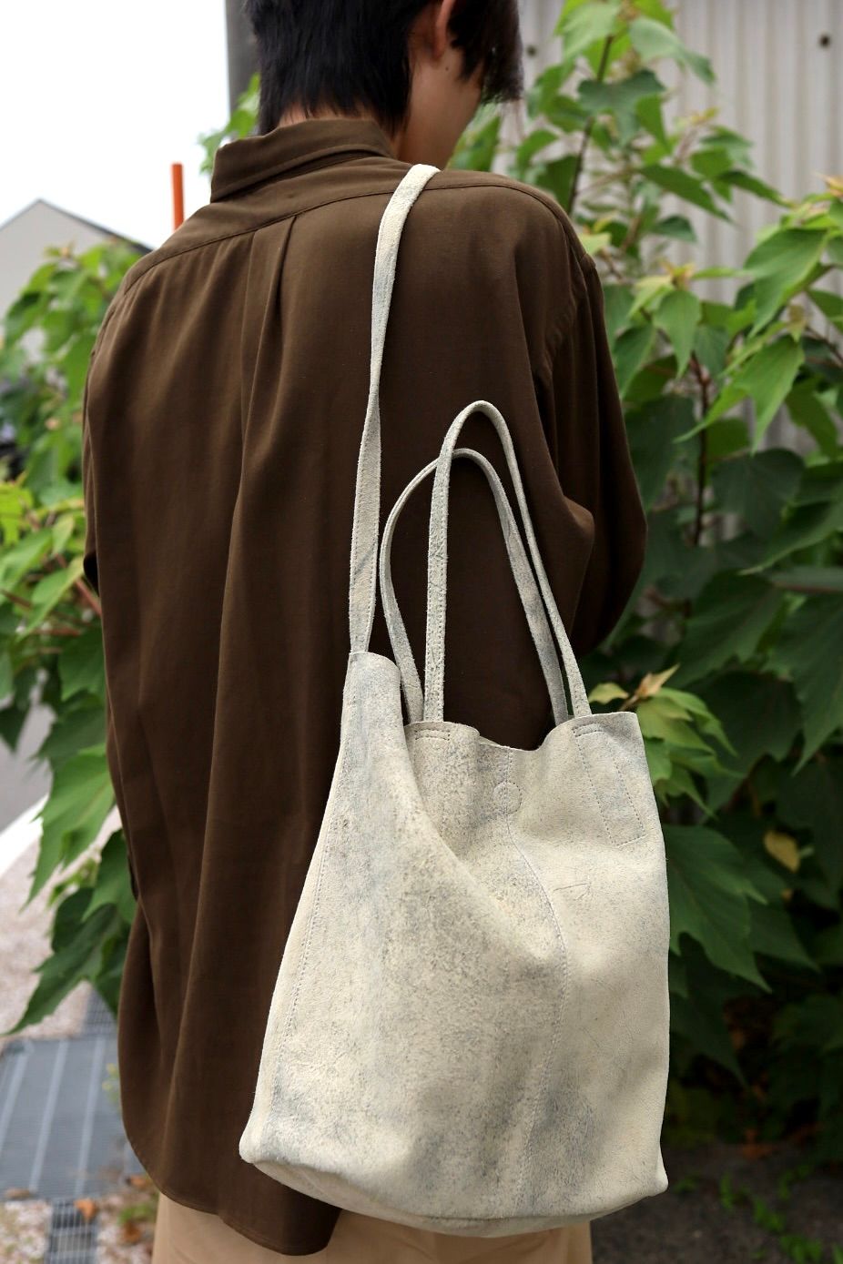 Morphee / モルフェトートバッグ 【SHORT】 3WAY MIDIUM TOTE ANTIQUE SUEDE(MS-ASYE)YELLOW ECRU☆新作発売！