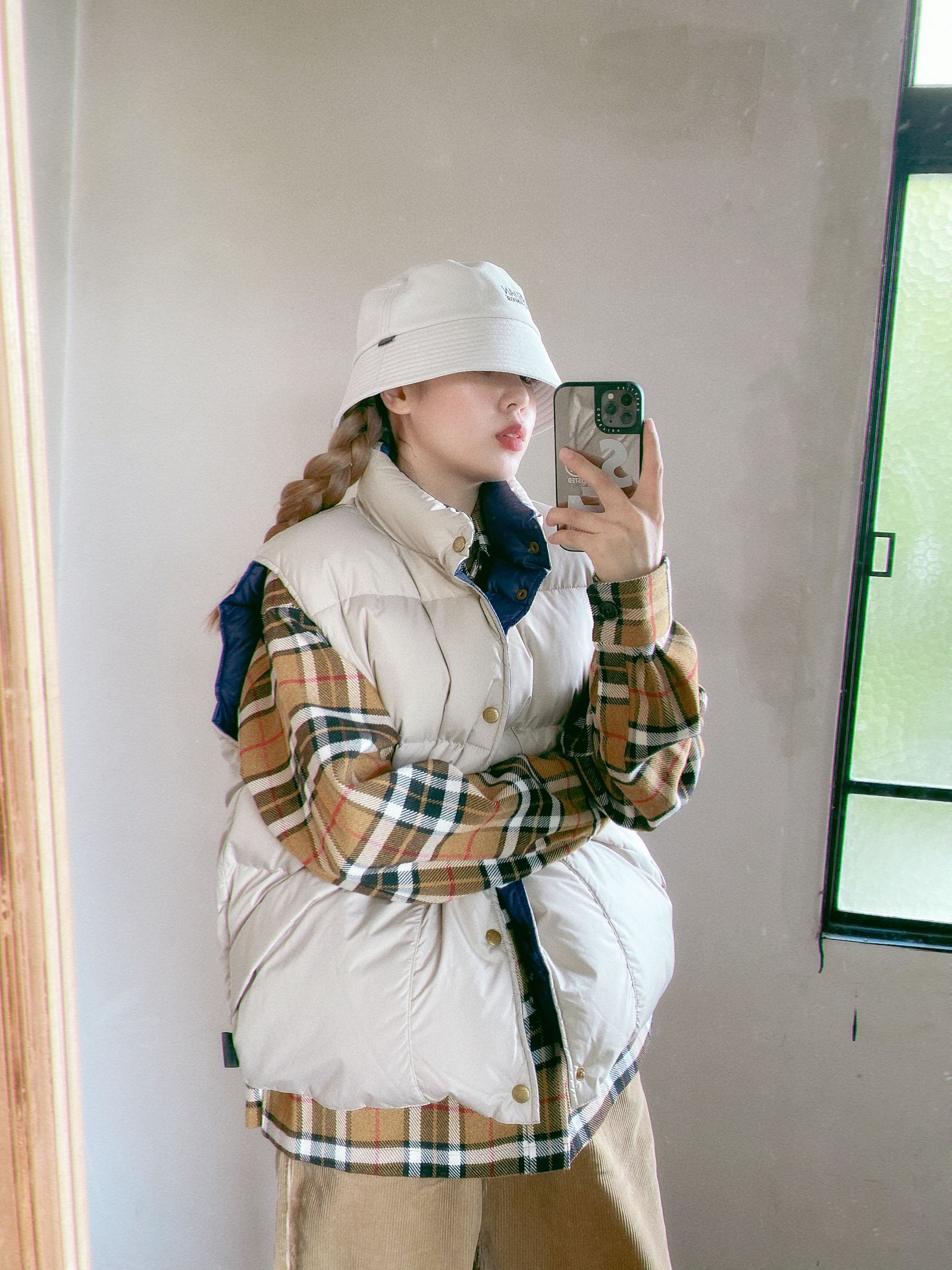 セダンオールパーパスFW23 Classic Down Vest (SD23F-JK01)Beige