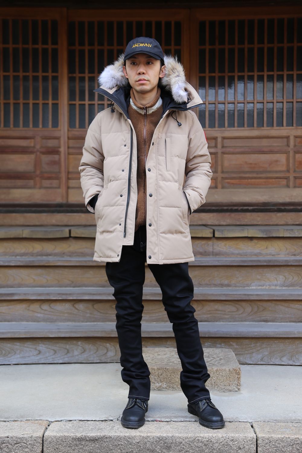 カナダグース　CARSON PARKA (S) NAVY