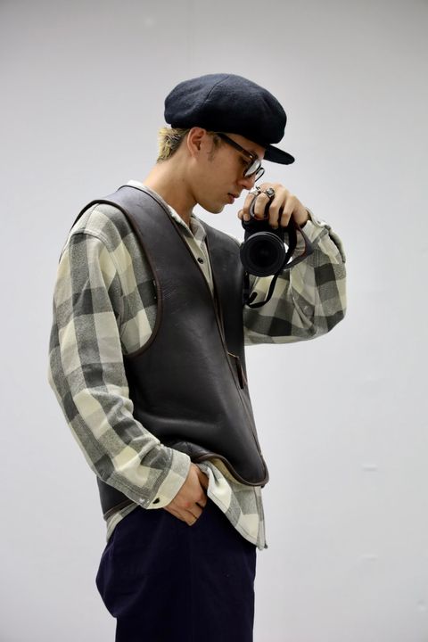 Gurank Lamb Skin Vest 新作発売！
