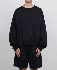 MARKAWARE 26SS HUGE SHORT SWEAT(A26A09CS02C)BLACK☆新作発売！