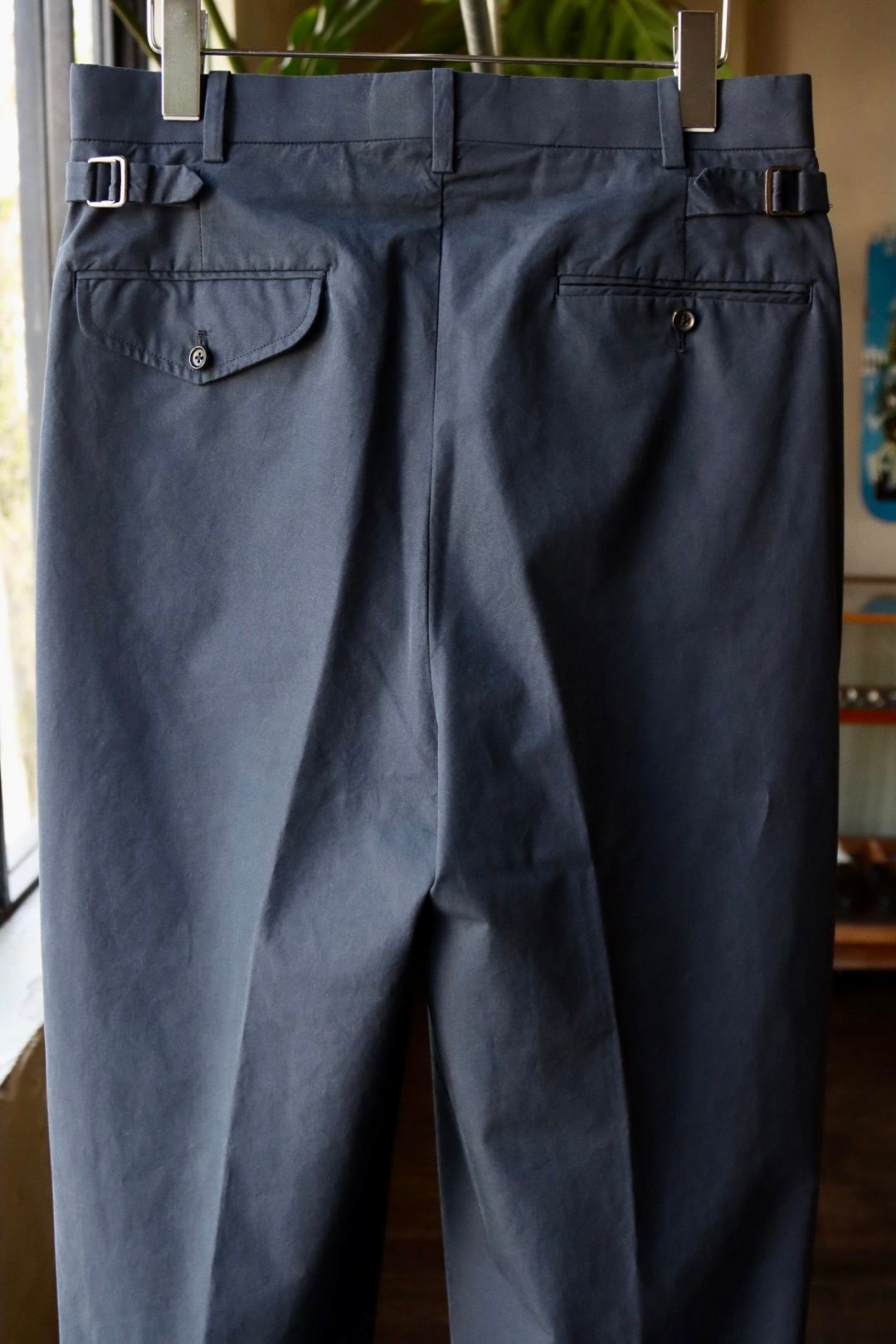 アプレッセ23SS High Density Weather Cloth Trousers (23SAP-04-21H)NAVY - 1(S)